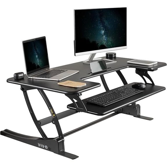 VIVO 42 Electric Sit-Stand Desk Converter