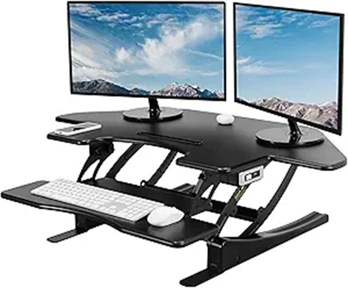 VIVO 43 Electric Sit-Stand Desk Converter