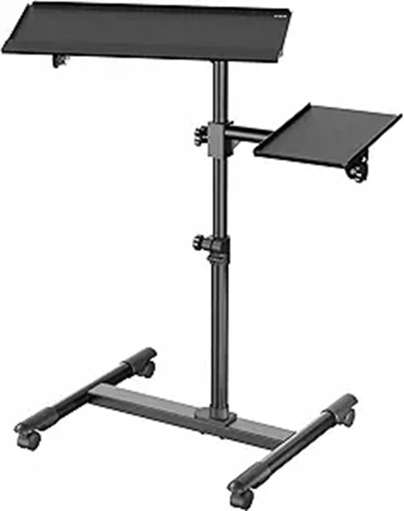 VIVO Mobile Keyboard Tray with Mouse Pad