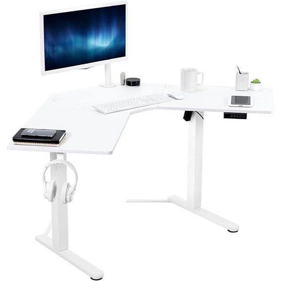 VIVO L-Shaped Electric Standing Desk (47x47 in)