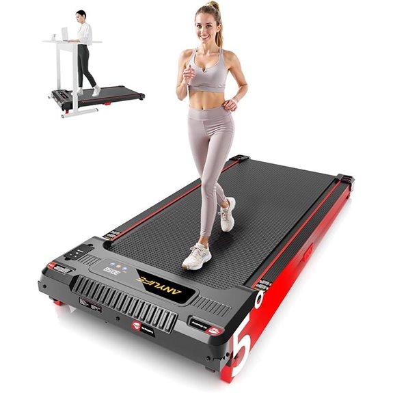 Anylife Walking Pad Treadmill with Remote & LED Display