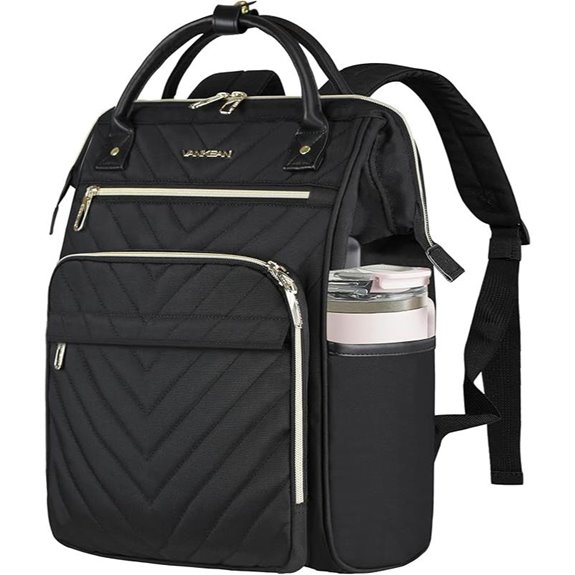 VANKEAN 17-Inch Waterproof Laptop Backpack with USB