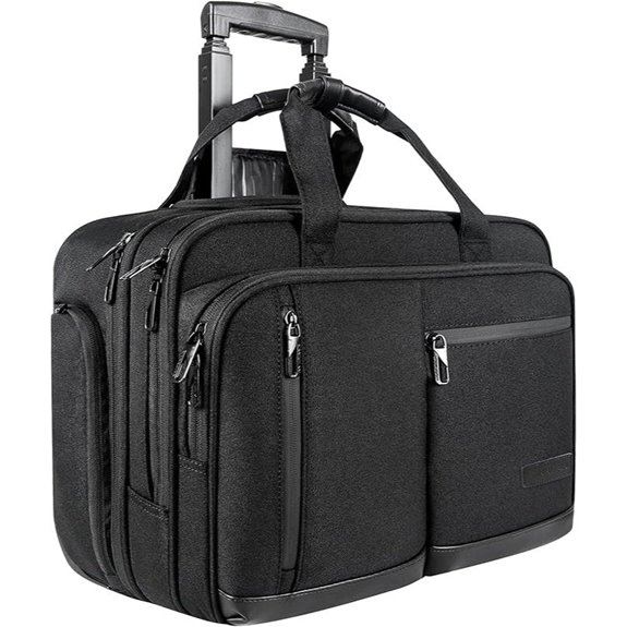 VANKEAN 17.3 Waterproof Rolling Laptop Bag