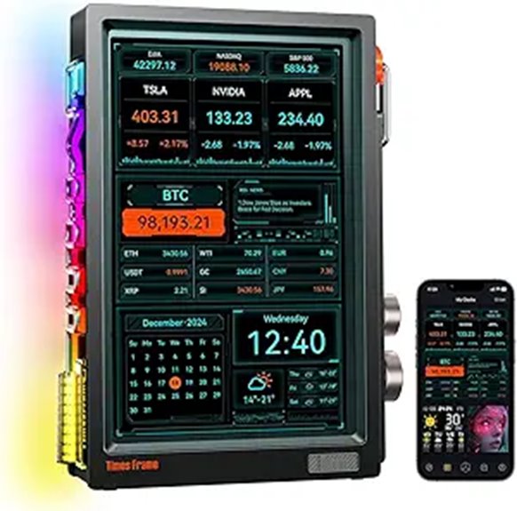 Divoom TimesFrame 10.1 WiFi 6 Digital Photo Frame