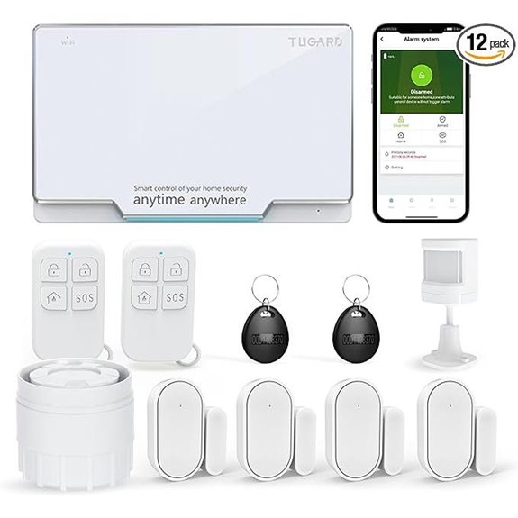 WiFi Home Security System with Voice Control