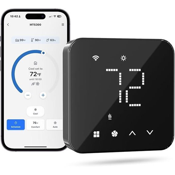 Meross WiFi Smart Thermostat with Voice Control