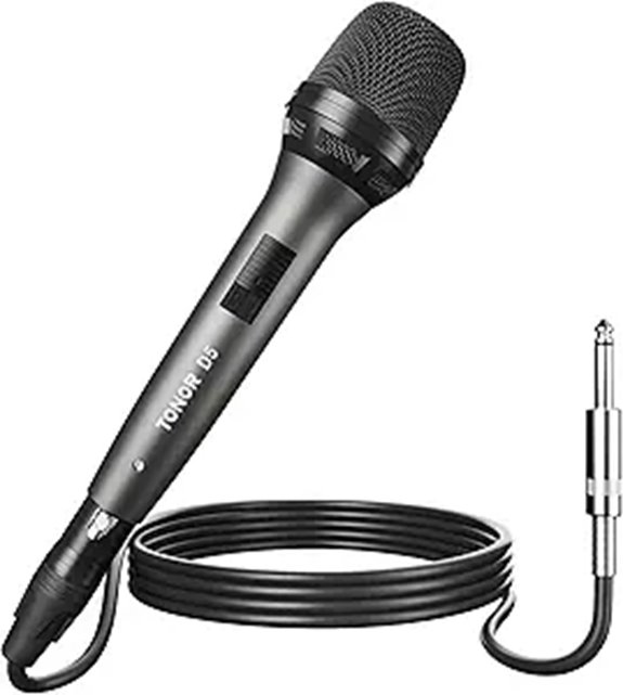 TONOR Wired Vocal Microphone for Singing and Karaoke