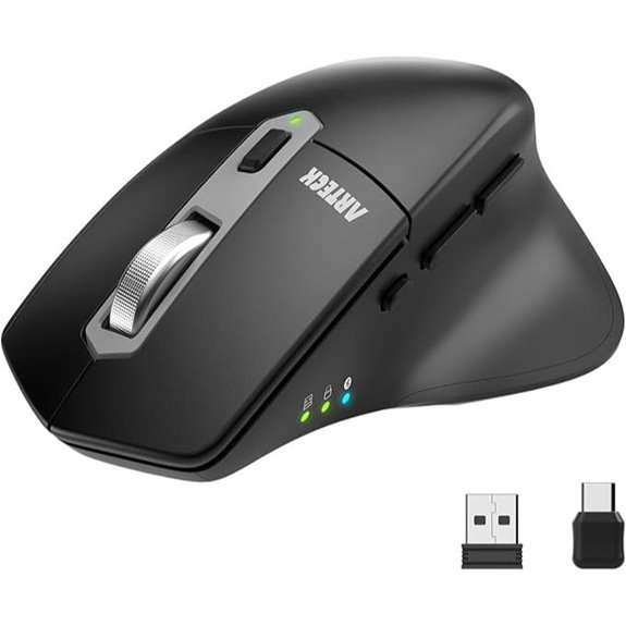 Arteck Multi-Device Wireless Bluetooth Mouse