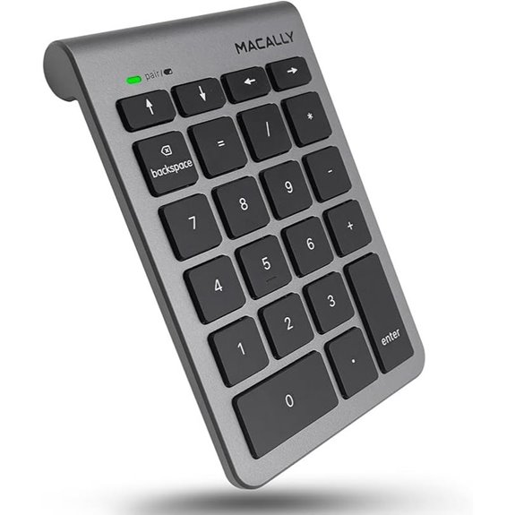 Macally Bluetooth Numeric Keypad for Laptop and iOS