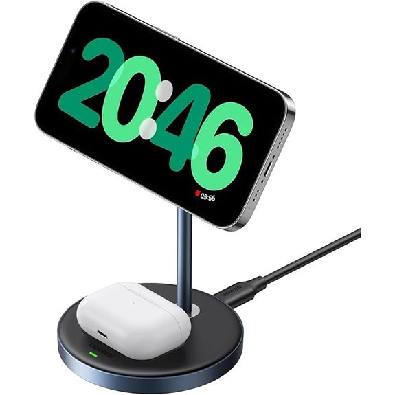 UGREEN MagFlow 2-in-1 Wireless Charging Stand