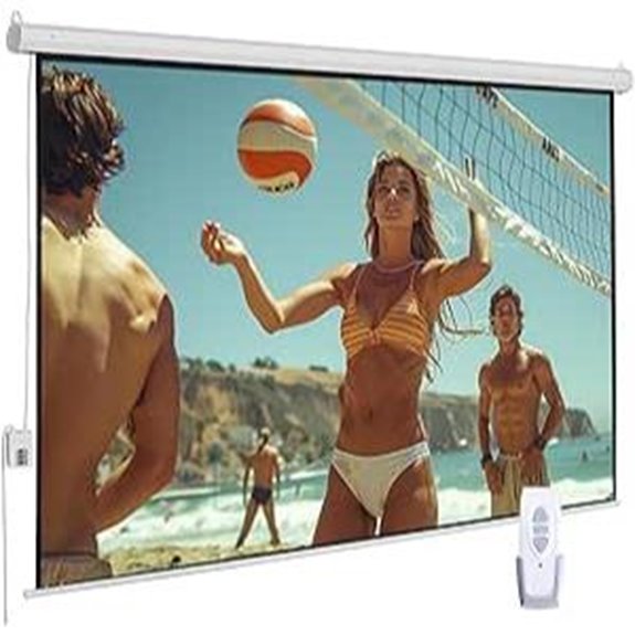 94 Electric Projector Screen with Remote