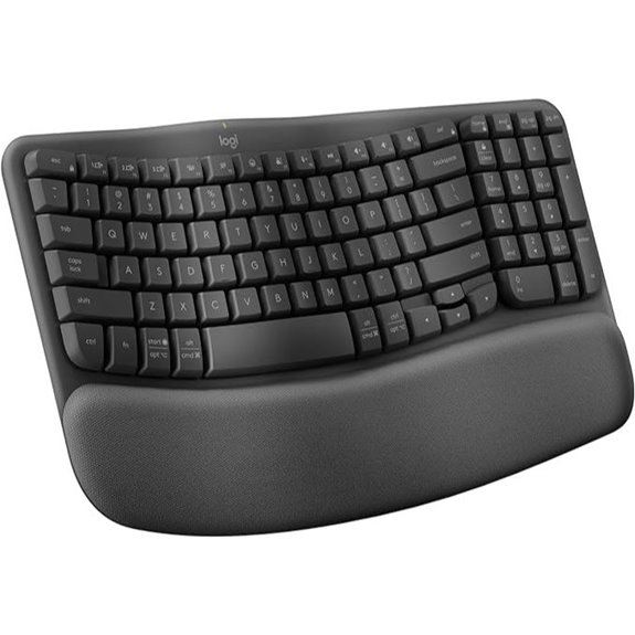 wireless ergonomic keyboard design