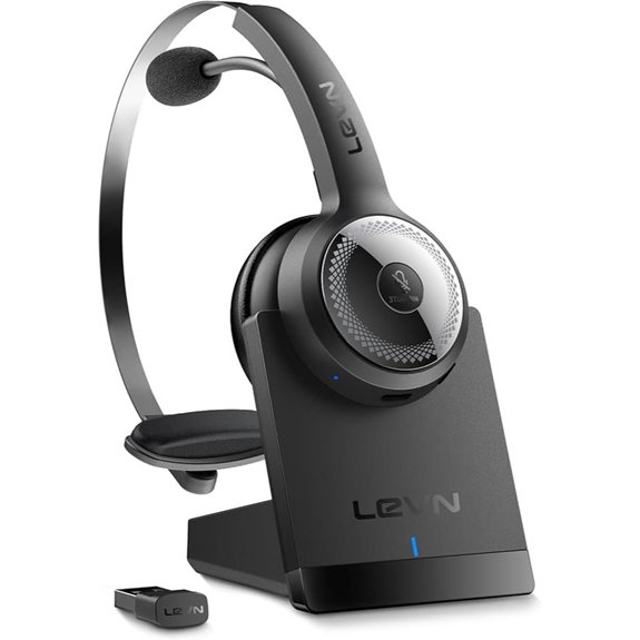 wireless headset with mic
