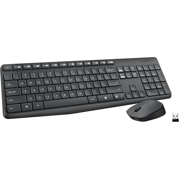wireless logitech keyboard mouse