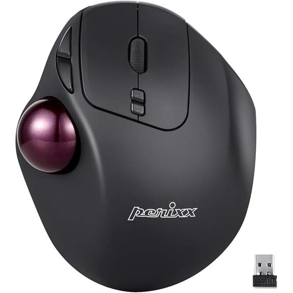 Perixx Perimice-717 Wireless Trackball Mouse