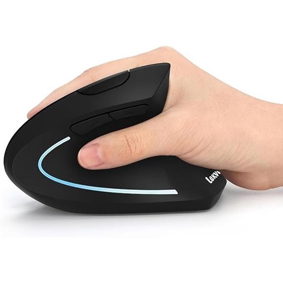 LEKVEY Wireless Vertical Mouse with Adjustable DPI