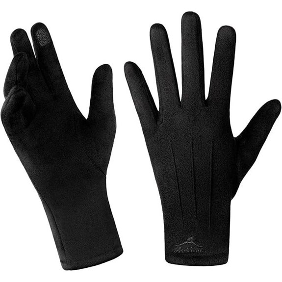Achiou Women's Winter Touchscreen Gloves (Thermal Elastic)
