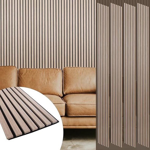 Yuzzy Wood Wall & Ceiling Panels 4-Pack