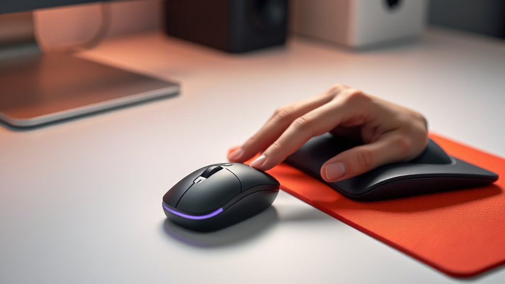 wrist support reduces strain