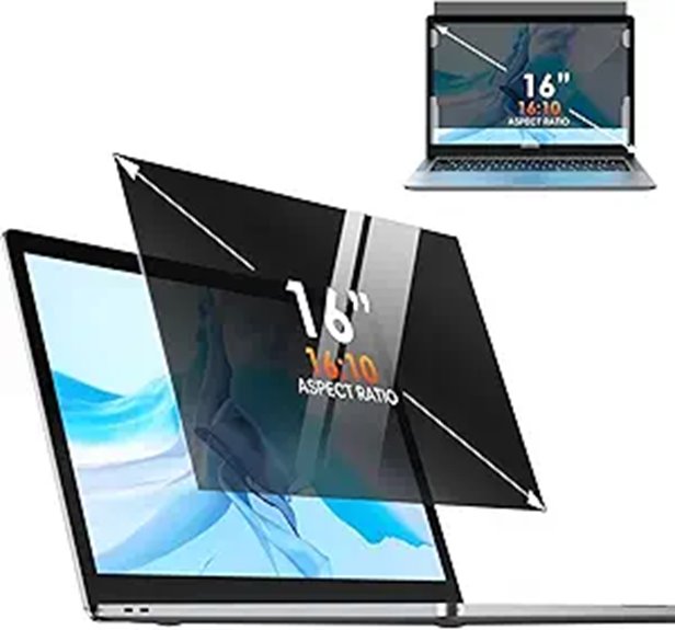 Yamaya 16-Inch Laptop Privacy Screen Protector