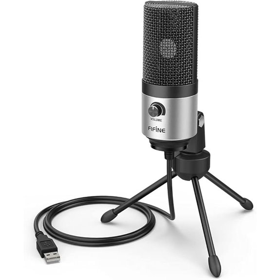 FIFINE USB Microphone for Zoom & Online Classes