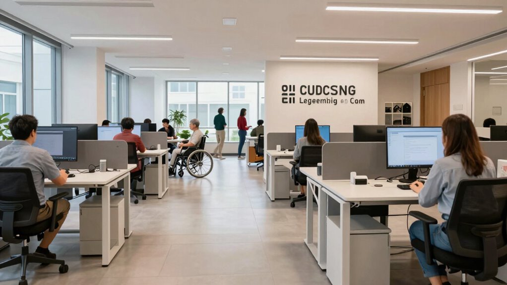accessible inclusive workspace design