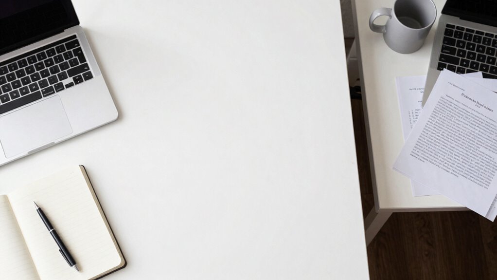 balanced accessible workspace organization