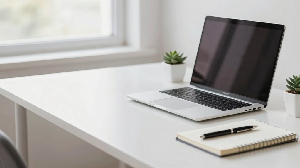 clean workspace boosts productivity