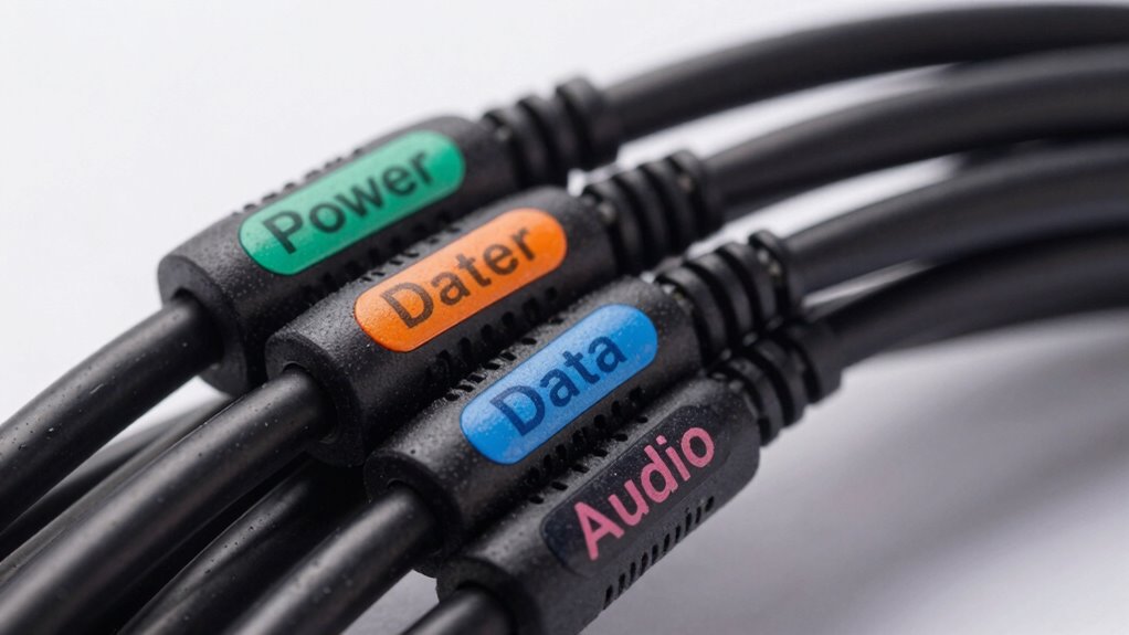 clear cable capability labels