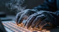 cold hands impair typing