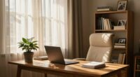 comfortable organized workspace design