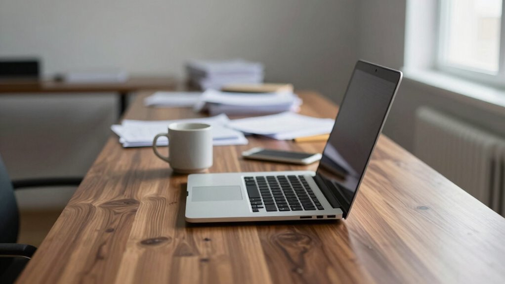 deep desks hinder focus