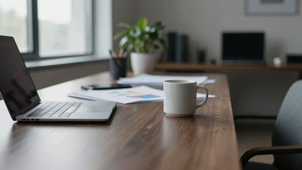 deep desks hinder focus