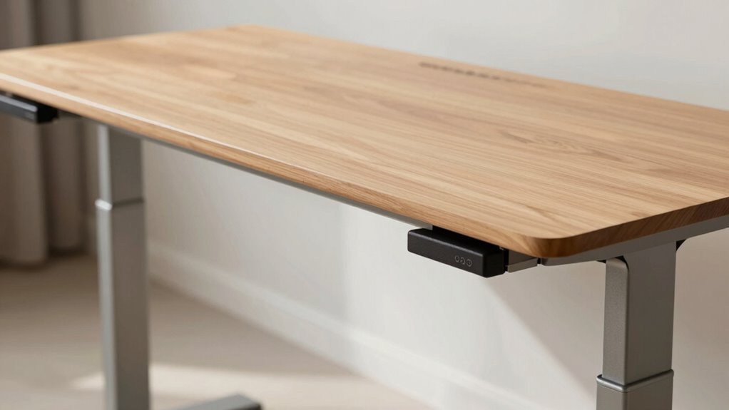 desk stability at full height