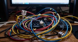 disorganized wiring creates stress