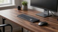 efficient single cable workstation setup