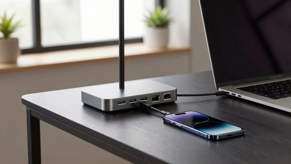 efficient versatile workspace connectivity