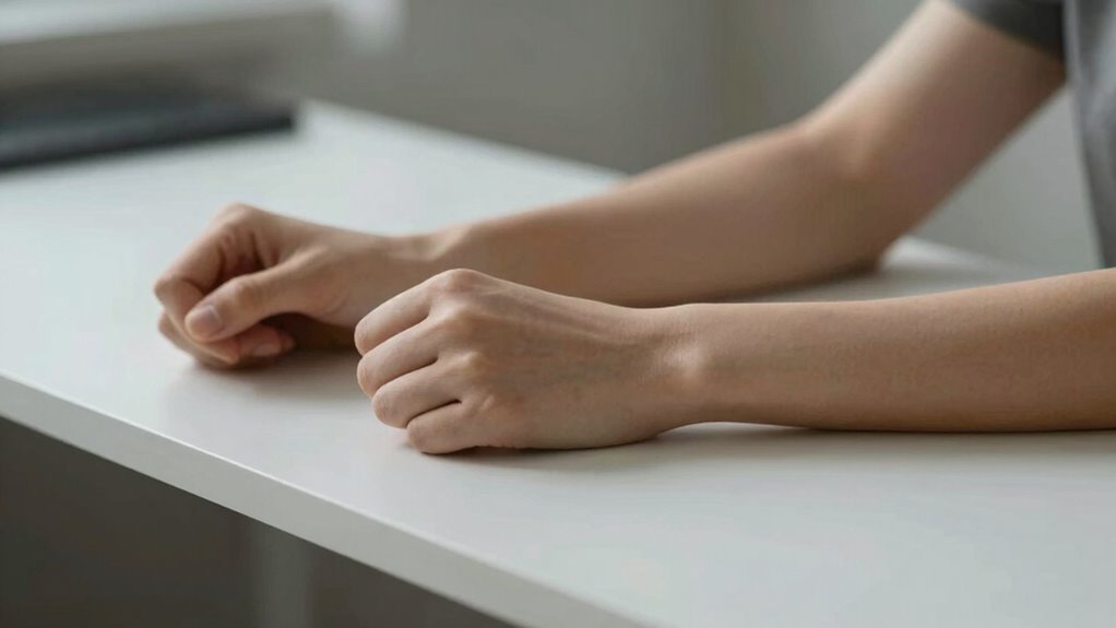 elbow alignment promotes comfort