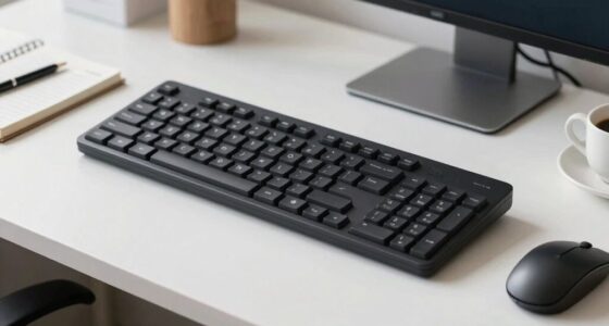ergonomic office keyboard design