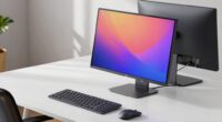ergonomic portable monitor setup