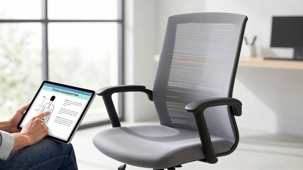 ergonomic posture and awareness