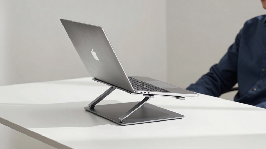 ergonomic setup reduces strain