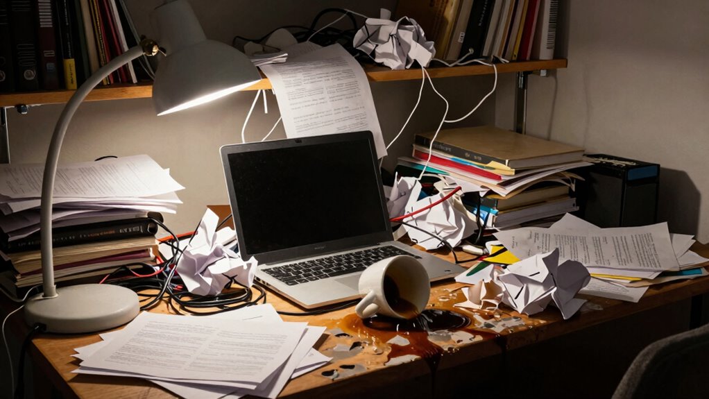 ergonomics privacy workspace chaos