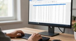 eye friendly spreadsheet reading