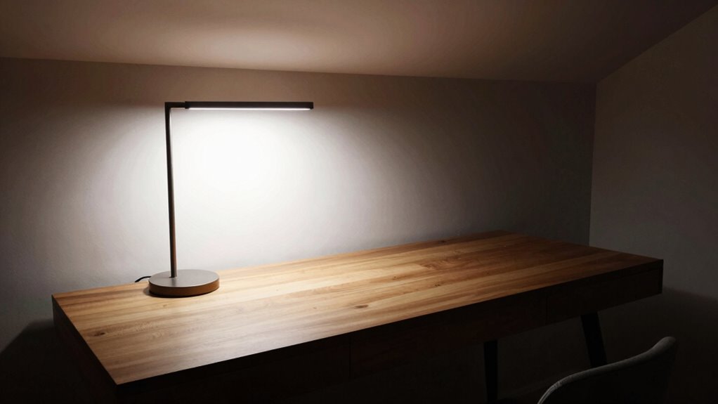 harsh overhead lighting discomfort