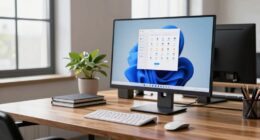 high resolution office monitor