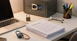 home desk security importance