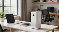 home office air purifier sizing