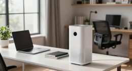 home office air purifier sizing