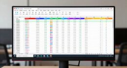ideal monitors for spreadsheets